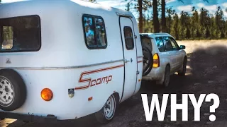 WHY We Chose to LIVE in a 13ft Scamp Trailer