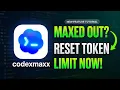 Hit Your Codex Token Limit Do THIS to Reset It