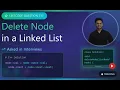 Leetcode Q-237 Delete Node in a Linked List - DSA Interview Prep by Ridham Patel