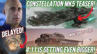 Star Citizen HUGE Ship Update 4 11 NEWS Squadron 42 Delayed MORE