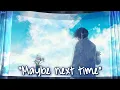Download Lagu Nightcore - Maybe Next Time (Jamie Miller) - (Lyrics)
