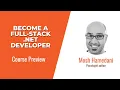 Course Become a Full-stack NET Developer