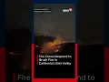 Fire Crews Responded To A Wildfire In A Remote Area In The North Of California s Simi Valley N18S