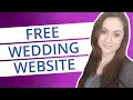 Free Zola Wedding Website Tutorial RSVP Wedding Invitation Website