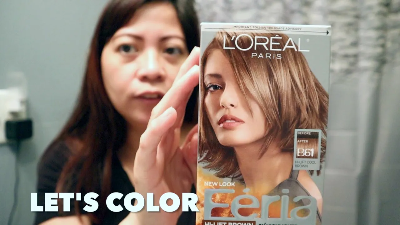 L'OREAL PARIS FERIA PASTEL SMOKEY BLUE DIY