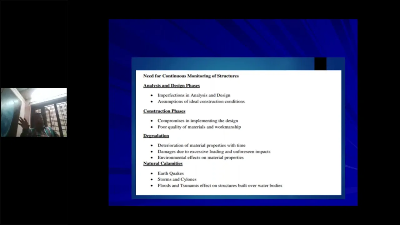 Structural Health Monitoring &Non Destructive Testing  By Dr NRD Murthy Day 4 (RACE 2020)
