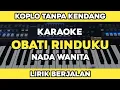 Download Lagu Obati Rinduku Tanpa Kendang - Karaoke Nada wanita Lirik Berjalan | Yamaha SX600