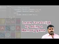 Part 2 Learn JavaScript by doing a Memory game Each One Teach One