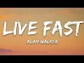 Download Lagu Alan Walker x A$AP Rocky - Live Fast (Lyrics)