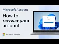How to recover your Microsoft account Microsoft