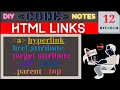 DIY CODE NOTES HTML LINKS JULSTUB