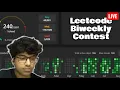 Leetcode Weekly Contest 473 Live Attempt