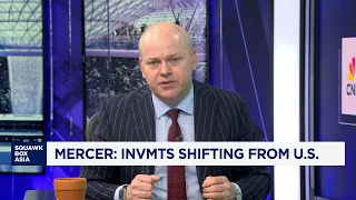 There might be something structural with the Sell America trades diversification is key Mercer