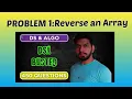 Reverse an Array Love Babbar Dsa Sheet C