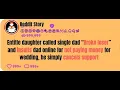 How My Brother Framed Me Entitle daughter called single dad Broke loser RedditStory-be5jj