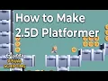 How to Make a 2 5D Platformer Game with Visual Scripting in Unity