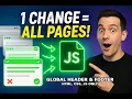 Stop Editing Every Page Global Header Footer with One JS Trick StackIVA Tech