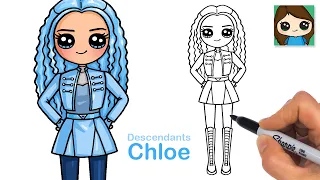How to Draw Chloe Charming | Disney Descendants Wicked Wonderland