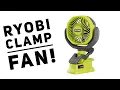 Ryobi Fan 18V ONE 4 Swivel Clamp Fan Model PCF02B