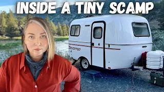 SCAMP 13ft Tour What s it REALLY like Living Full Time in a SCAMP