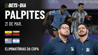 Apostas Imperdíveis: Análises + Palpites para os jogos desta sexta-feira (21/03)