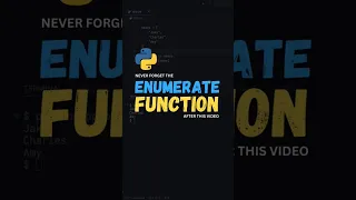 Python s Enumerate Function The Next Level of For Loops