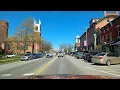 The Smallest City in America - Vergennes Vermont Spring Drive
