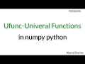 unit 42 numpy ufunc