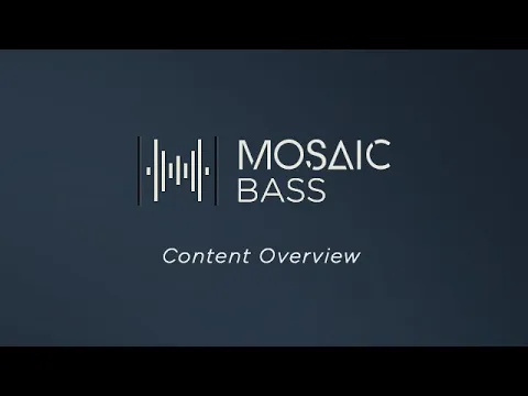Mosaic Bass product video