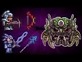 Terraria console weapons and armor vs ocram pt 1