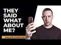 What would you want a friend to say about you Values Exercise Acceptance and Commitment Therapy