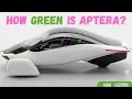 Is The Aptera Really Green Let s Find Out
