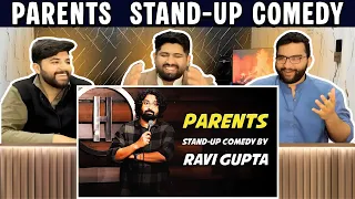 pakistani reaction to parents stand up comedy by ravi gupta 