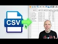 Importing CSV files into SPSS