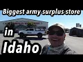 Road trip Biggest Surplus Store in Idaho