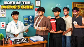 BOYS AT THE DOCTOR’S CLINIC 🏥