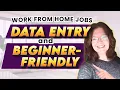 DATA ENTRY BEGINNER-FRIENDLY Work From Home Jobs Currently Hiring
