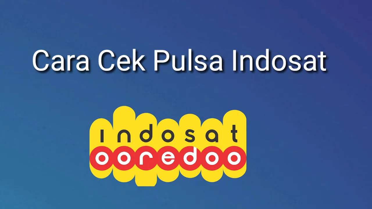 INDOSAT OOREDOO || Cara Mengecek Riwayat Pemakaian Pulsa Indosat Ooredoo 2020 - IM3,MENTARI,MATRIX .. 