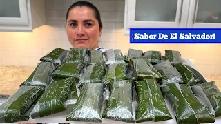 ¡Por fin! La verdadera receta de los Tamales Salvadoreños