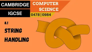 94 CAMBRIDGE IGCSE 0478-0984 8 1 The use of basic string handling