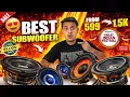 Best Subwoofer Under 1000 for Cars 8 Deep Bass Woofer Review Amazon Deals