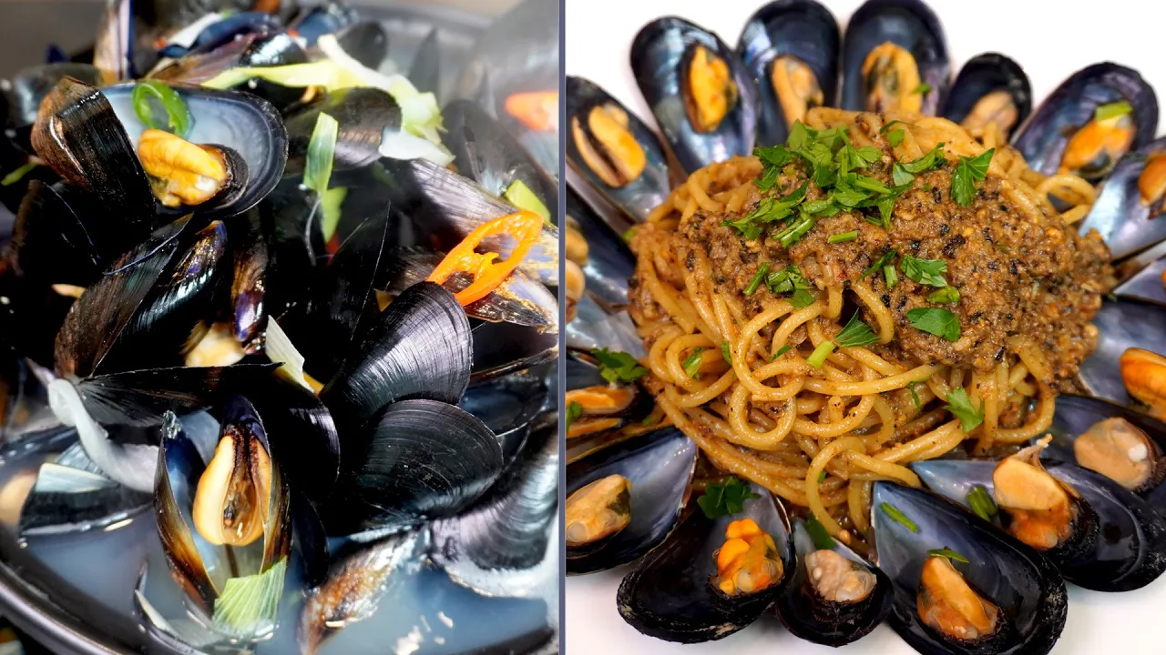 홍합탕 & 홍합 파스타