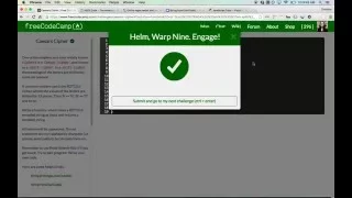 Free Code Camp Caesar s Cipher
