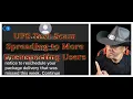 Fake UPS Text Scam