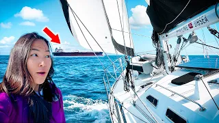 10 degrees from a DISASTER in the North Sea | Sailing to Norway – Ep 277