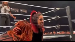 Bayley says Seth Rollins is way too hot in front of Becky Lynch