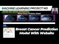 Breast Cancer Detection Using Machine Learning Predicting Breast Cancer with Python ML