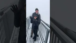 Glacier 3000 in Switzerland was amazing. Although the weather wasn’t the best, the adventure was!