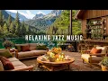 Download Lagu Stress Relief with Warm Jazz Music ☕ Cozy Porch Ambience ~ Relaxing Jazz Instrumental Music