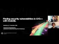 Security Workshop 2 - Finding security vulnerabilities in with CodeQL